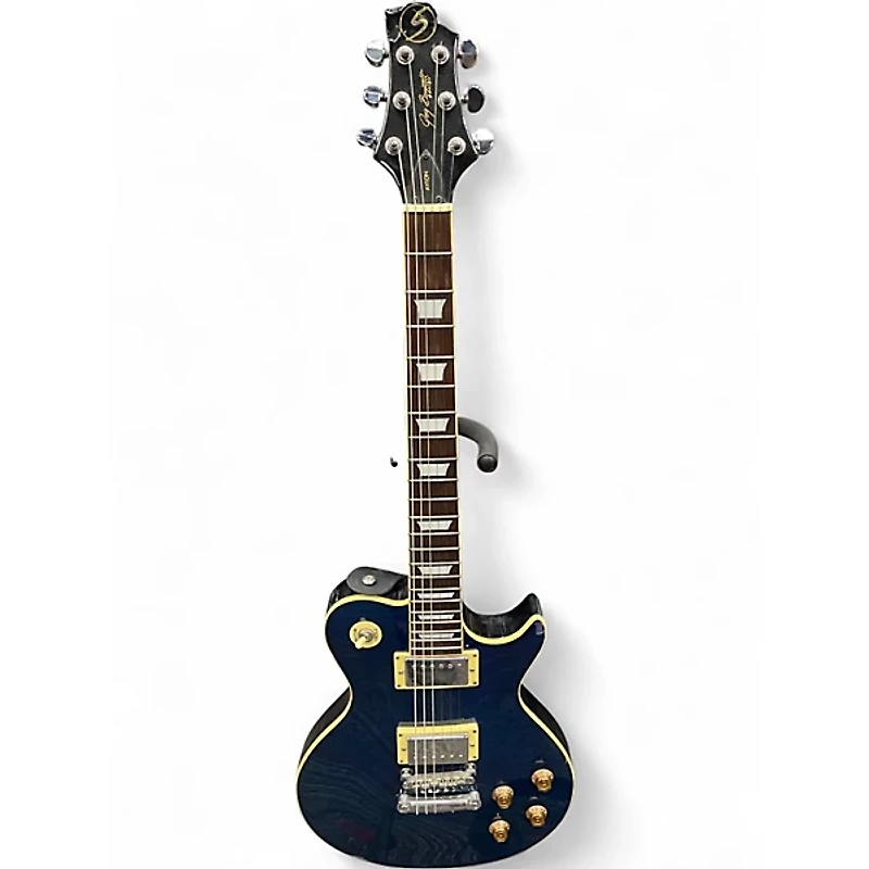 Used 2010s Greg Bennett Design by Samick Avion Black Solid Body Electric Guitar