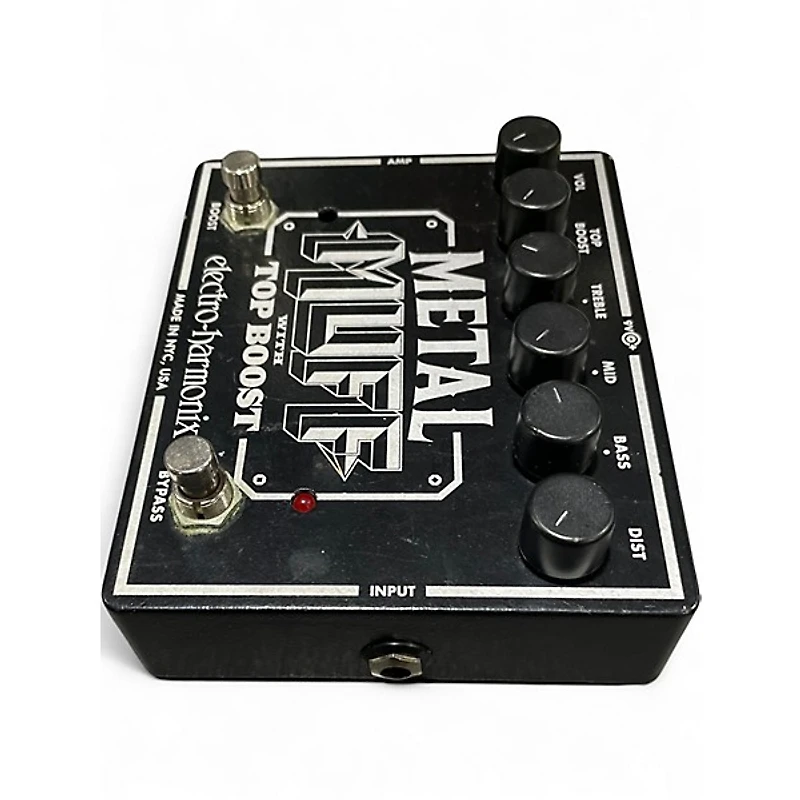 Used Electro-Harmonix Metal Muff Distortion With Top Boost Effect Pedal