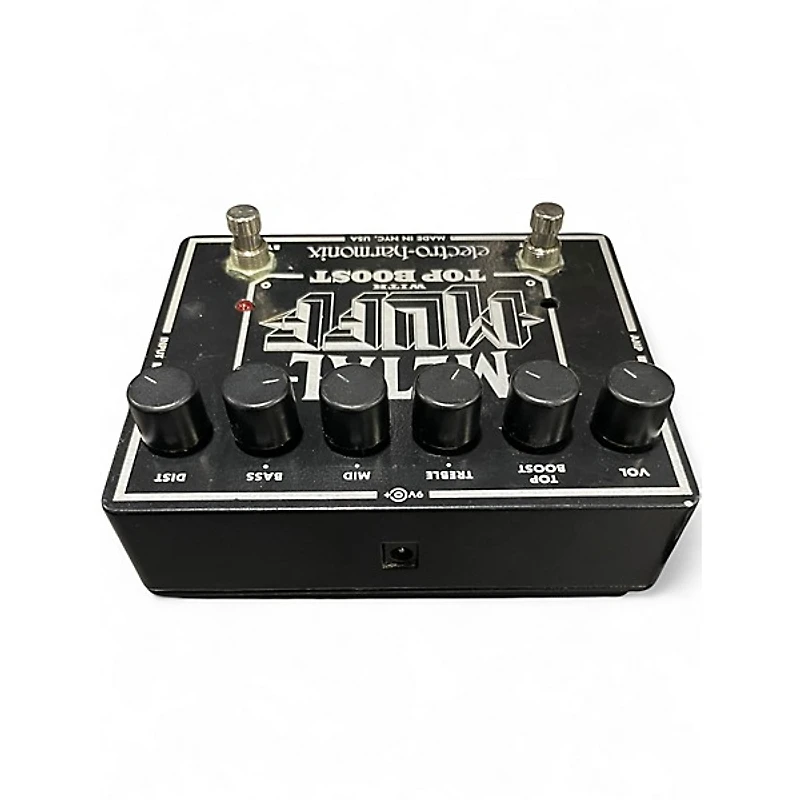 Used Electro-Harmonix Metal Muff Distortion With Top Boost Effect Pedal