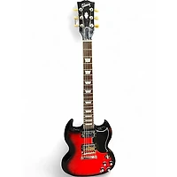 Used Gibson sg standard 61 CARDINAL RED BURST Solid Body Electric Guitar