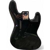 Used Fender Player Jazz Bass Left Handed Black Electric Bass Guitar