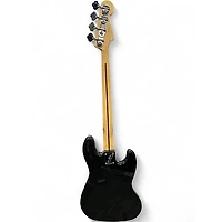 Used Fender Player Jazz Bass Left Handed Black Electric Bass Guitar