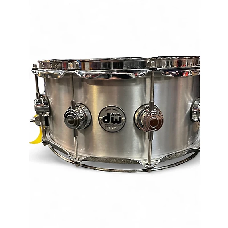 Used DW 6.5X14 Collector's Series Snare SILVER Drum
