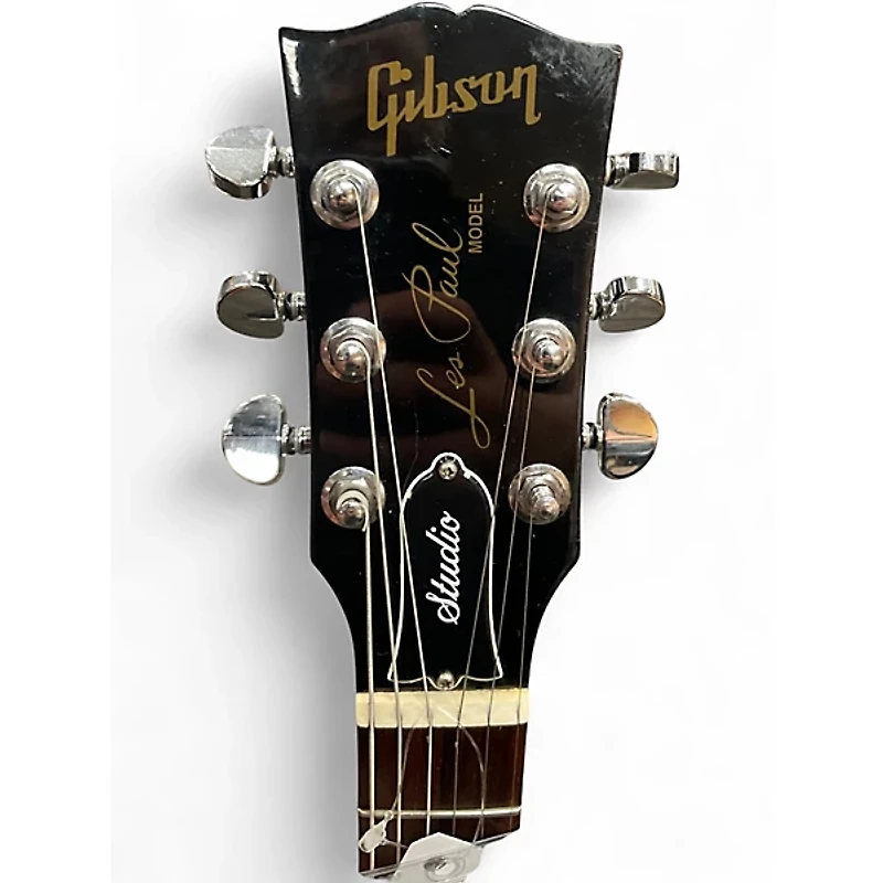 Used Gibson Les Paul Studio Ebony Solid Body Electric Guitar