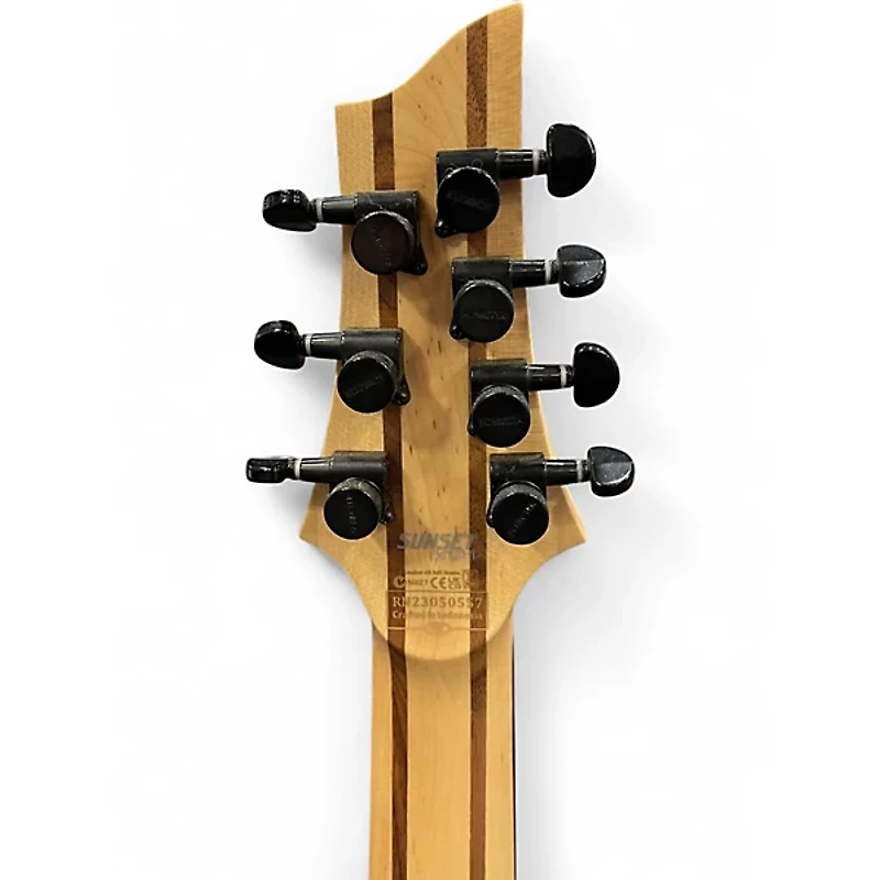 Used Schecter Guitar Research sunset extreme grey ghost Solid Body Electric Guitar