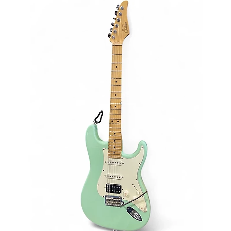 Used Suhr Classic S Seafoam Green Solid Body Electric Guitar