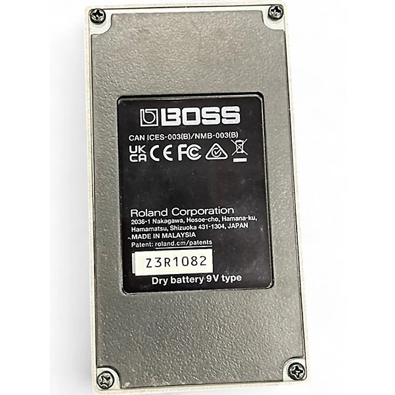 Used BOSS SDE3 DUAL DIGITAL DELAY Effect Pedal