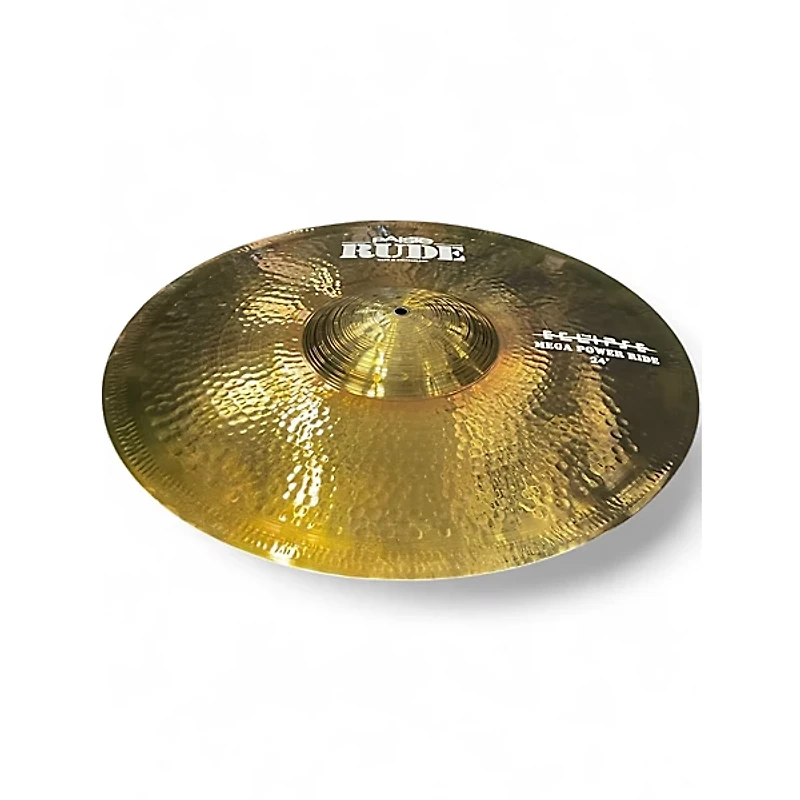 Used Paiste 24in Rude Mega Power Ride Cymbal
