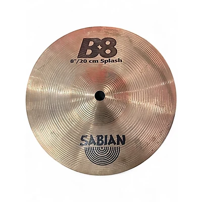 Used SABIAN 8in B8 Splash Cymbal