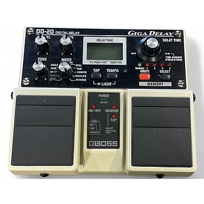 Used BOSS DD20 Giga Delay Effect Pedal