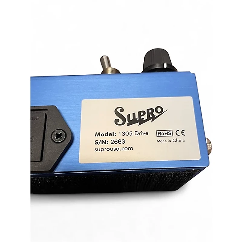 Used Supro 1305 Drive Effect Pedal