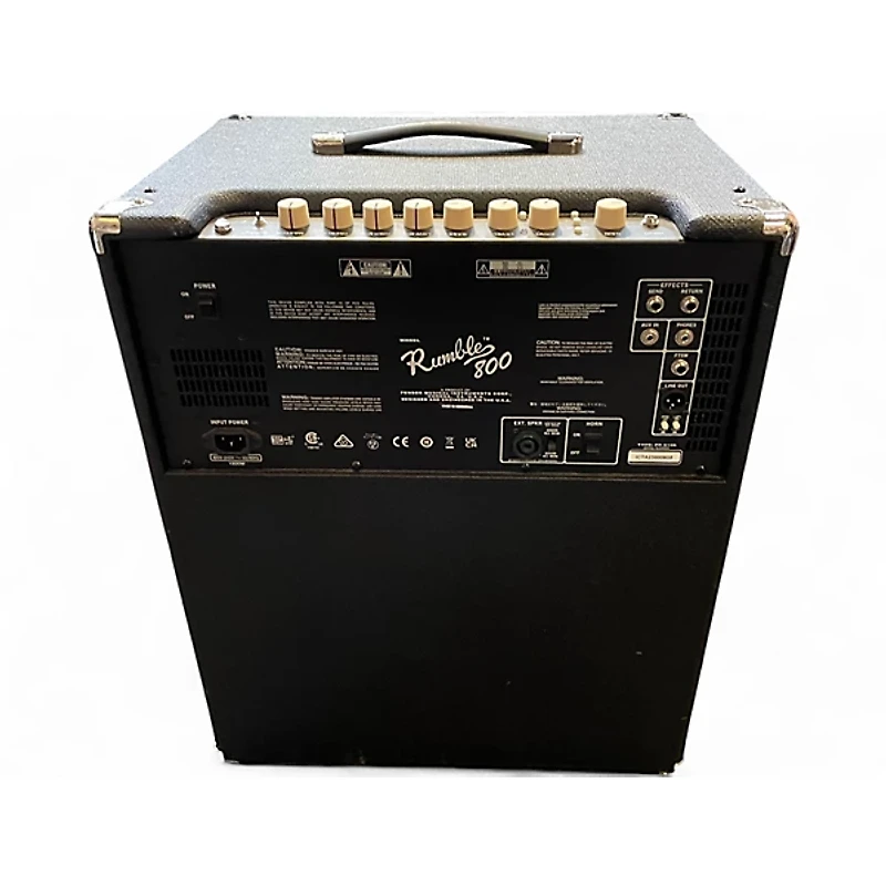 Used Fender RUMBLE 800 Bass Combo Amp