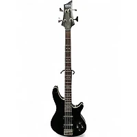 Used Schecter Guitar Research Omen 4 String Black Electric Bass Guitar