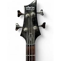 Used Schecter Guitar Research Omen 4 String Black Electric Bass Guitar