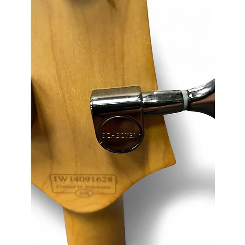 Used Schecter Guitar Research Omen 4 String Black Electric Bass Guitar