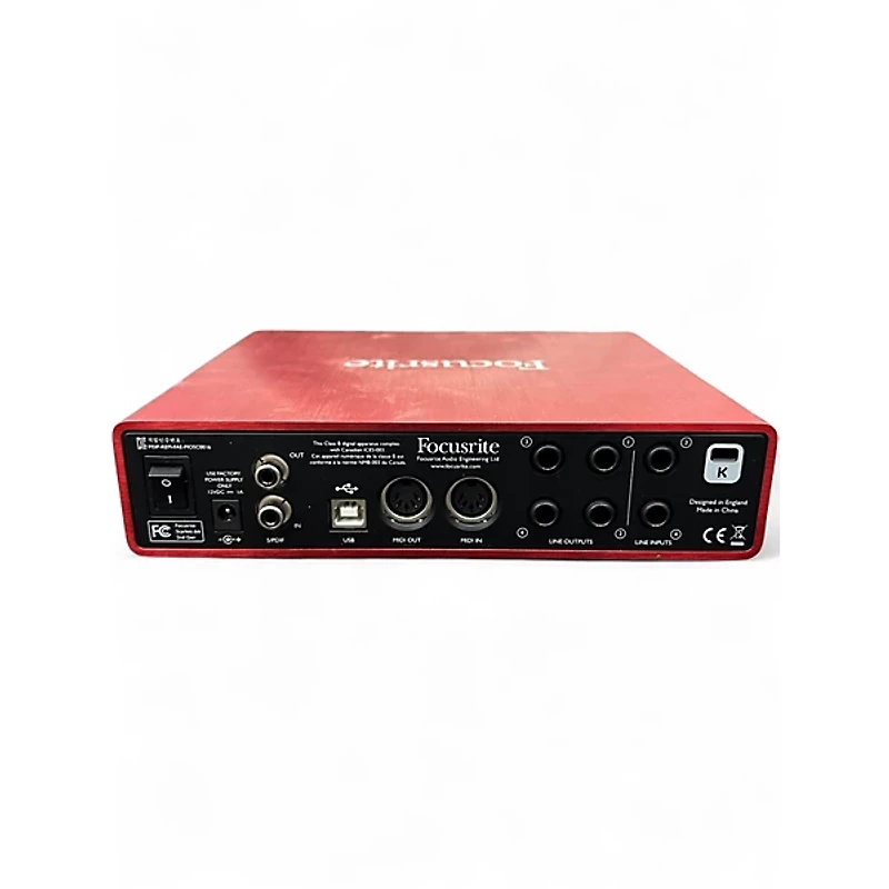 Used Focusrite Scarlett 6i6 Gen 2 Audio Interface