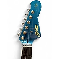 Used Baum WINGMAN Turquoise Solid Body Electric Guitar