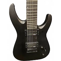 Used Jackson JS22-7 Dinky 7 String Black Solid Body Electric Guitar