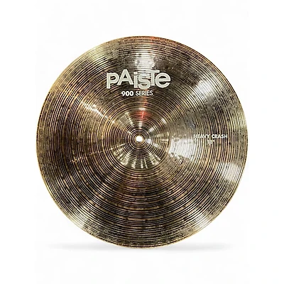 Used Paiste 18in 900 SERIES HEAVY CRASH Cymbal