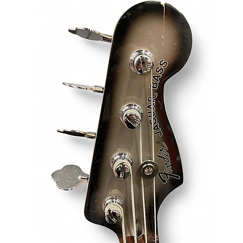 Used Fender Troy Sanders Jaguar Bass Silverburst Electric Bass Guitar
