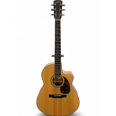 Used Larrivee LV03E Natural Acoustic Electric Guitar