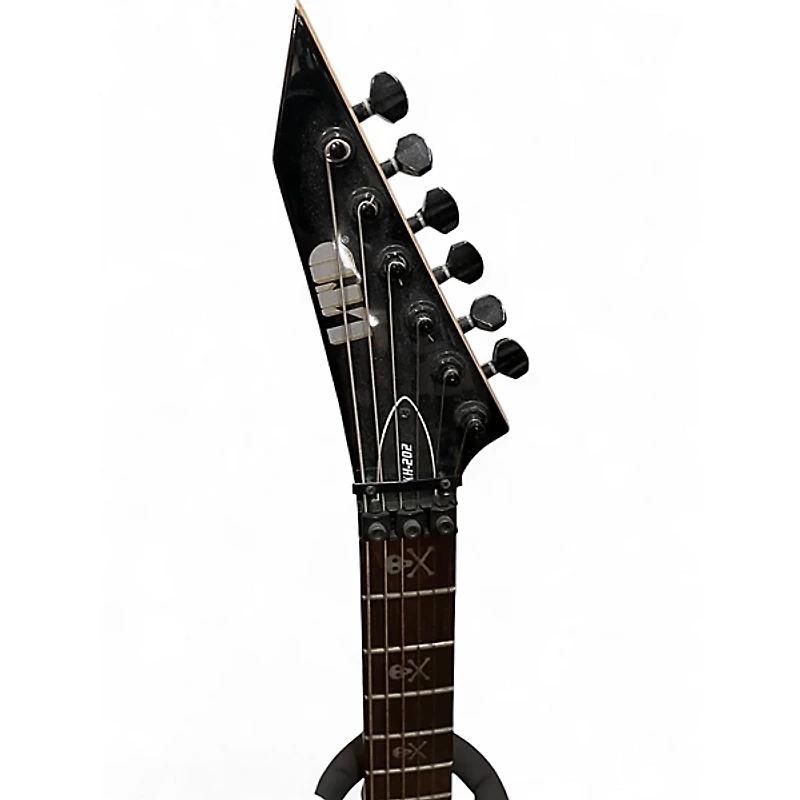 Used ESP KH-202 Black Solid Body Electric Guitar