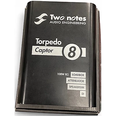 Used Two Notes AUDIO ENGINEERING TORPEDO CAPTOR Power Attenuator