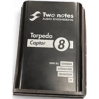 Used Two Notes AUDIO ENGINEERING TORPEDO CAPTOR Power Attenuator