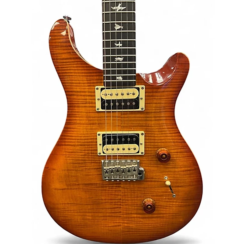 Used PRS SE Custom 24 Tobacco Burst Solid Body Electric Guitar