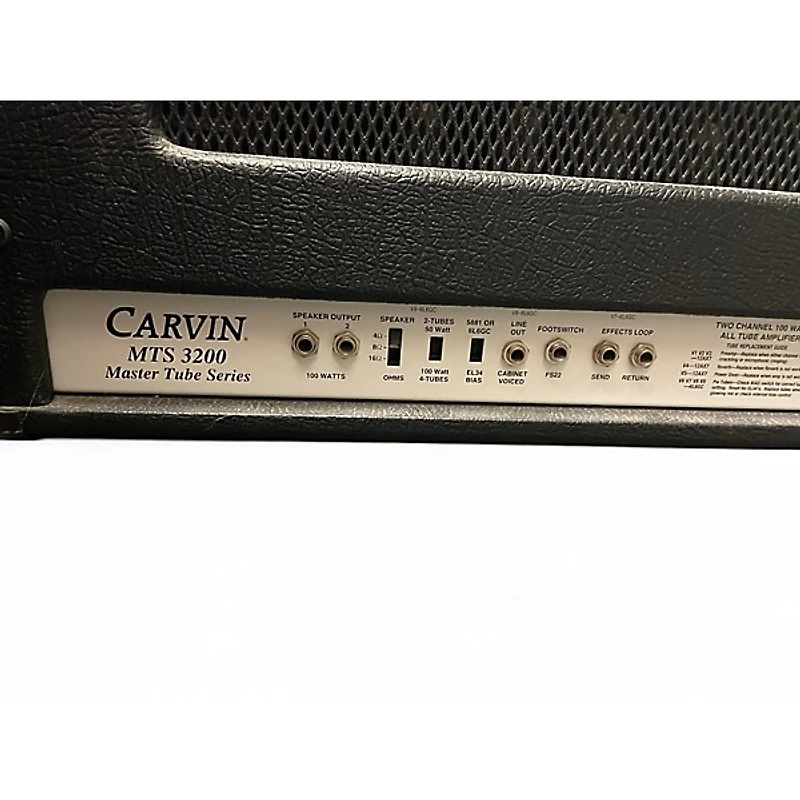 Used Carvin MTS3200 Tube Guitar Amp Head