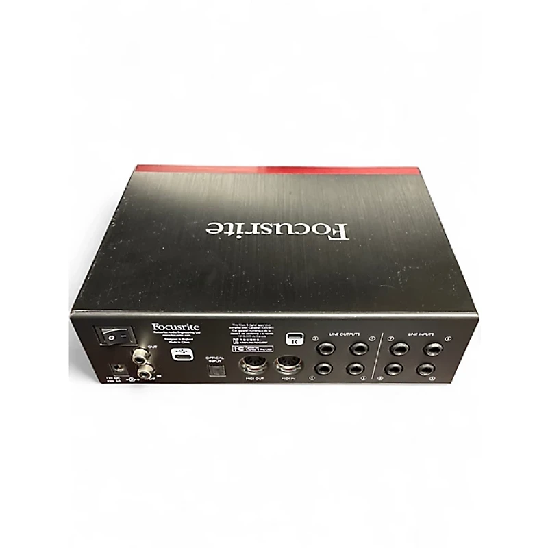Used Focusrite Clarett 4Pre Audio Interface
