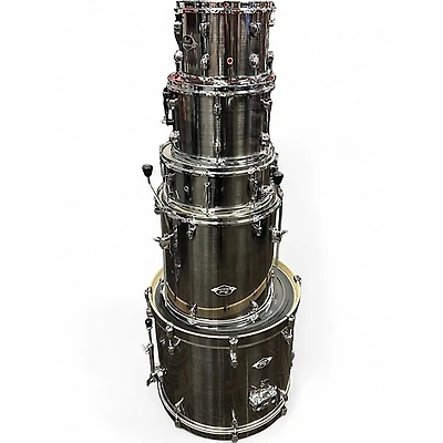 Used Pearl 5 Piece Export Smokey Chrome Drum Kit
