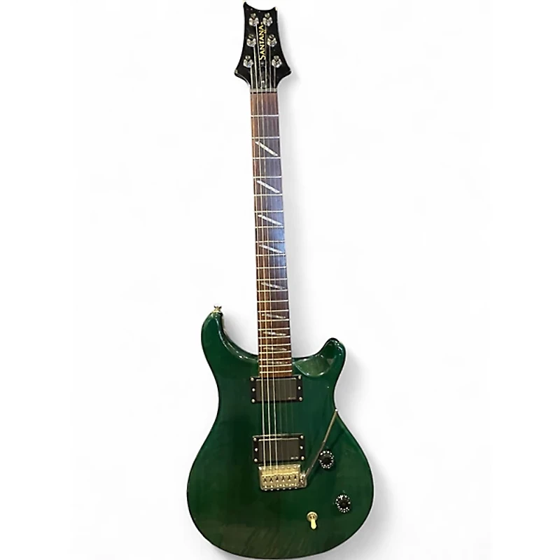 Used PRS Carlos Santana Signature SE Emerald Green Solid Body Electric Guitar
