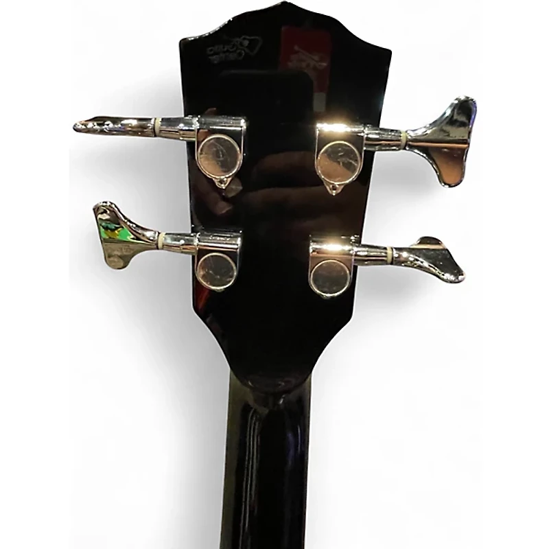 Used Fender CB-60SCE Black Acoustic Bass Guitar