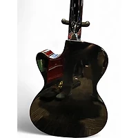 Used Fender CB-60SCE Black Acoustic Bass Guitar