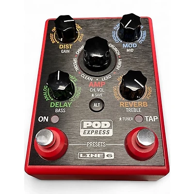 Used Line 6 Pocket Pod Express Amp Modeler Effect Processor