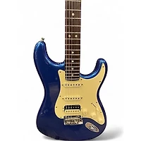 Used Fender American Ultra Stratocaster COBRA BLUE Solid Body Electric Guitar