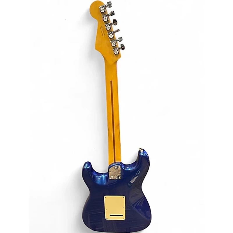 Used Fender American Ultra Stratocaster COBRA BLUE Solid Body Electric Guitar