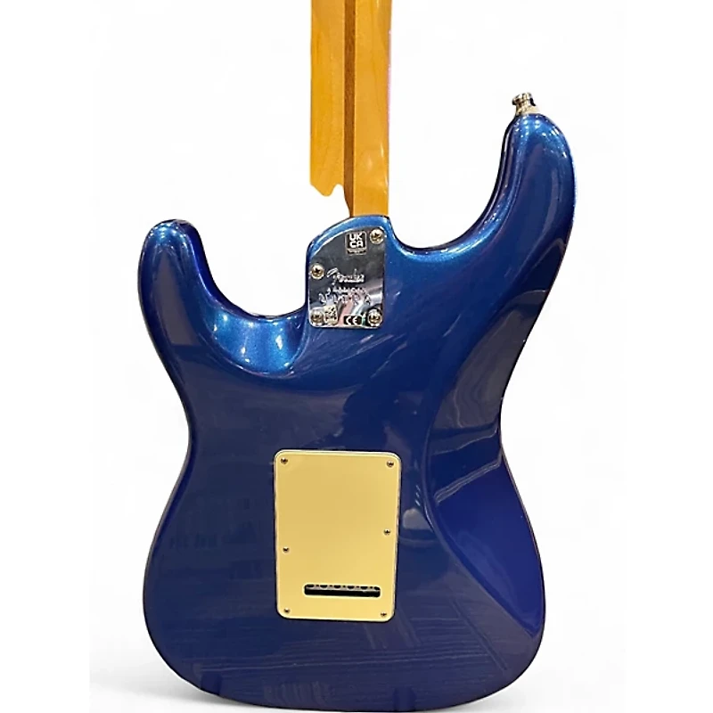 Used Fender American Ultra Stratocaster COBRA BLUE Solid Body Electric Guitar