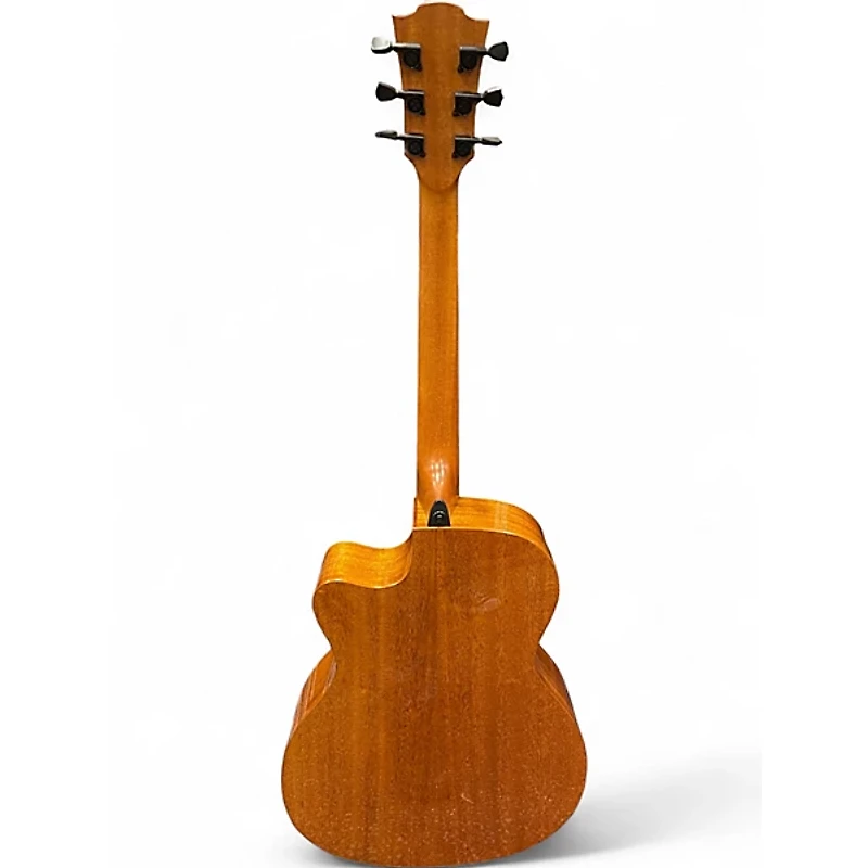 Used Lag Guitars t88ace Natural Acoustic Electric Guitar