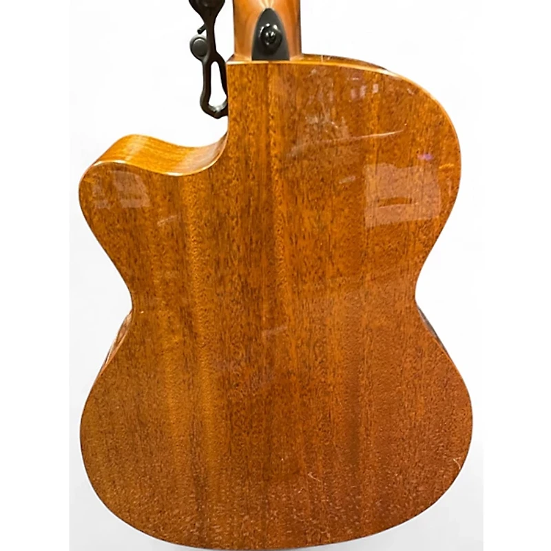 Used Lag Guitars t88ace Natural Acoustic Electric Guitar