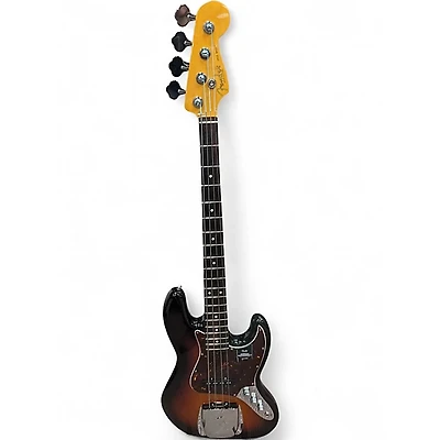 Used Fender American Professional II Jazz Bass 3 Color Sunburst Electric Bass Guitar