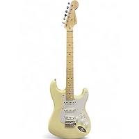 Used Fender Artist Series Eric Clapton Stratocaster Olympic White Solid Body Electric Guitar