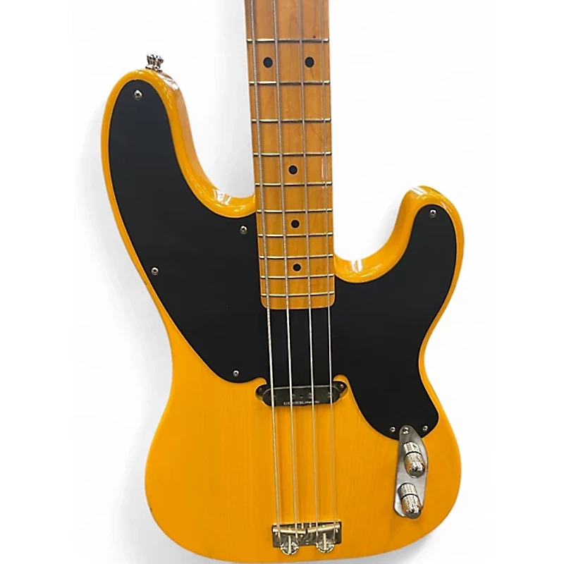 Used Fender 1951 Reissue Precision Bass Butterscotch Electric Bass Guitar