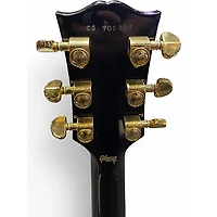 Used Gibson Les Paul Custom Black Solid Body Electric Guitar