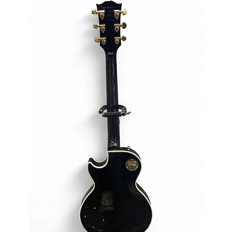 Used Gibson Les Paul Custom Black Solid Body Electric Guitar