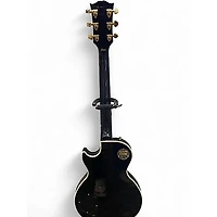 Used Gibson Les Paul Custom Black Solid Body Electric Guitar