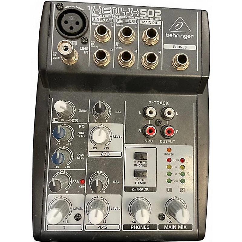 Used Behringer Xenyx 502 Unpowered Mixer