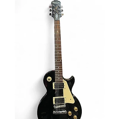 Used Epiphone les paul black Solid Body Electric Guitar