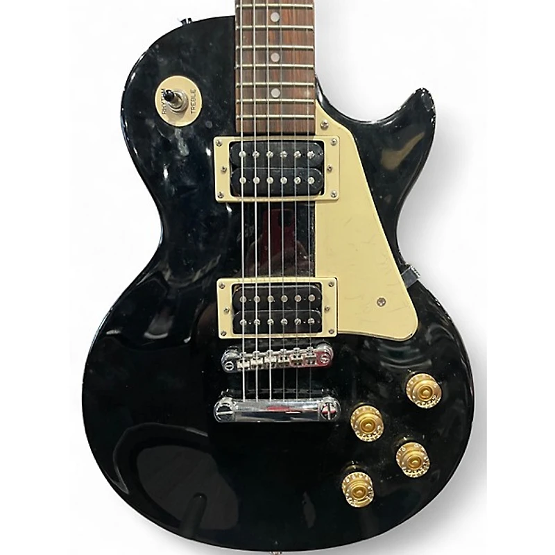 Used Epiphone les paul black Solid Body Electric Guitar